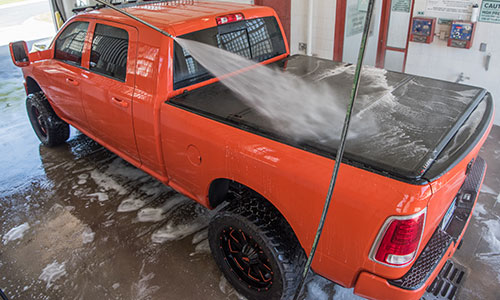 RV Wash Interior